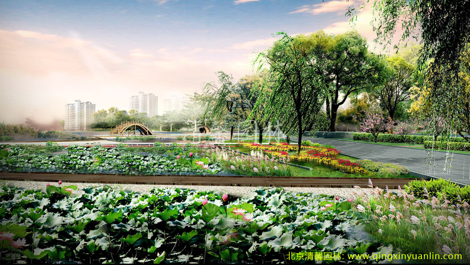 北京五環(huán)清馨園林工程案例:紹興新城區(qū)工程案例展示