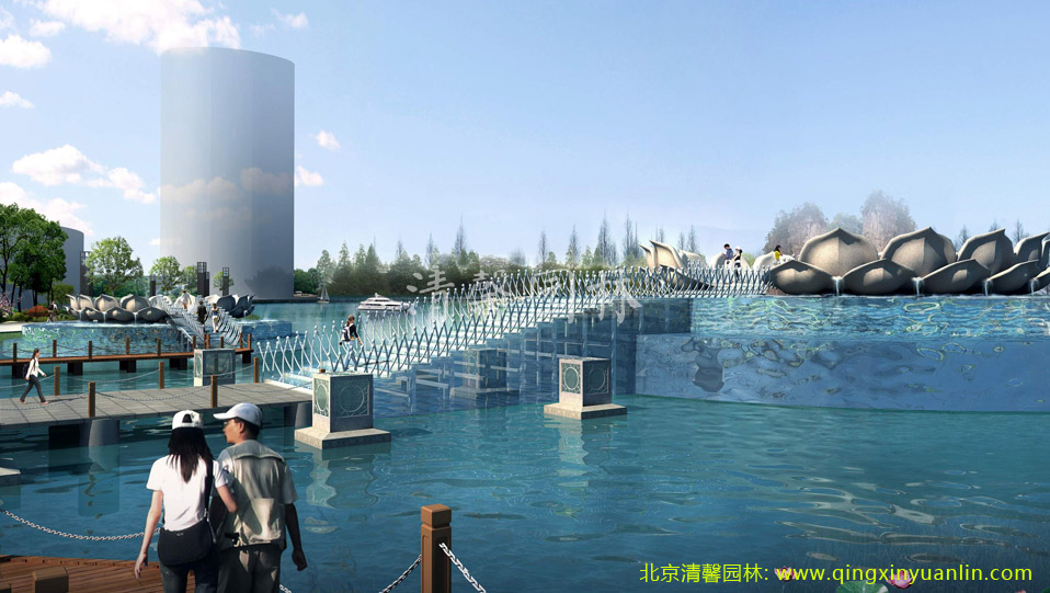 北京五環(huán)清馨園林工程案例:紹興新城區(qū)工程案例展示
