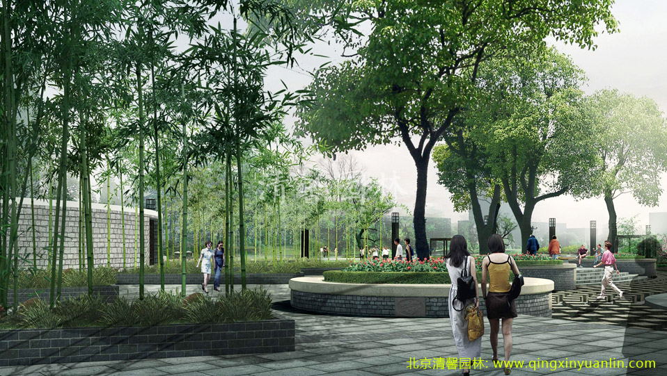 北京五環(huán)清馨園林工程案例:紹興新城區(qū)工程案例展示