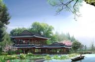 中國(guó)最早的園林建筑--靈臺(tái)