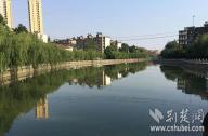 歷時兩年的潛江市園林城區(qū)水系連通工程已完工，并順利通水